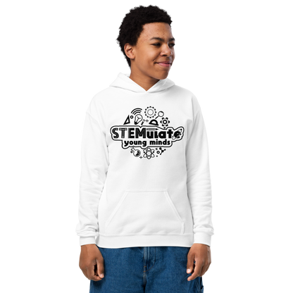 Youth STEMulate Hoodie in White