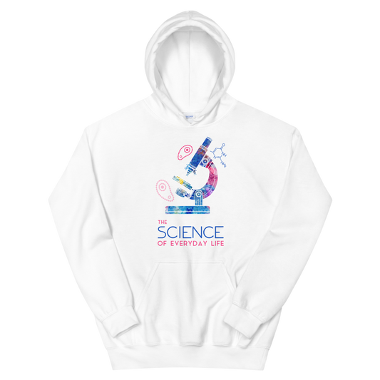 Adult MICROSCOPE Hoodie in White