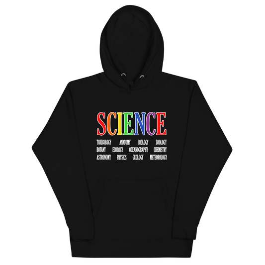 Adult SCIENCE Hoodie in Black