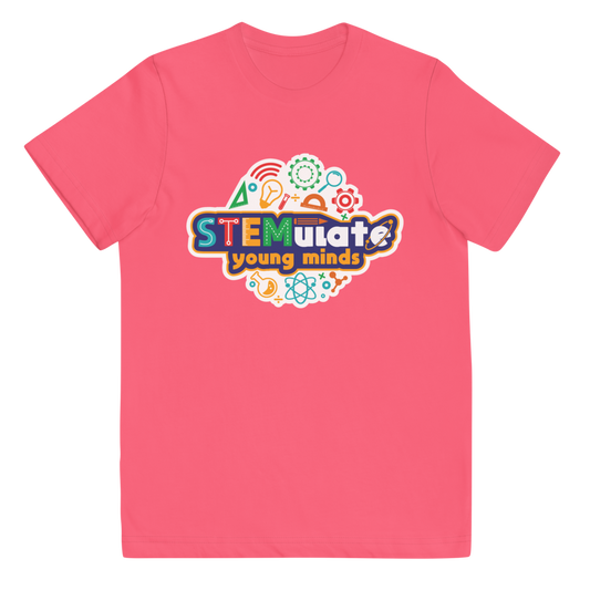 STEMulate Young Minds tee in Pink