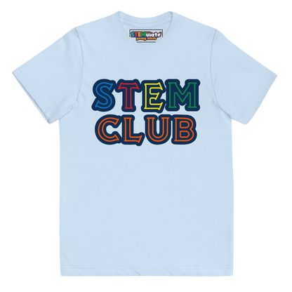 STEM CLUB Tee in Light Blue