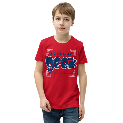 Science Geek Tee in Red