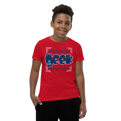 Science Geek Tee in Red