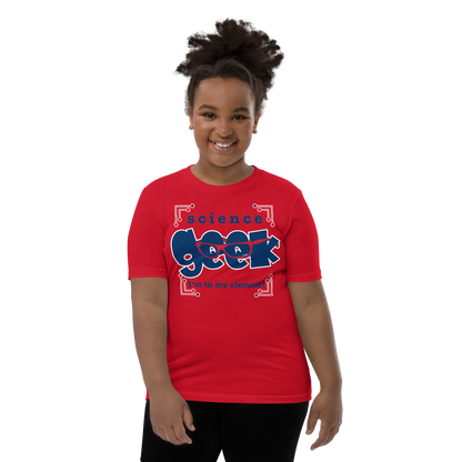 Science Geek Tee in Red