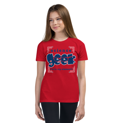 Science Geek Tee in Red