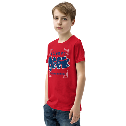 Science Geek Tee in Red