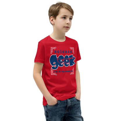 Science Geek Tee in Red